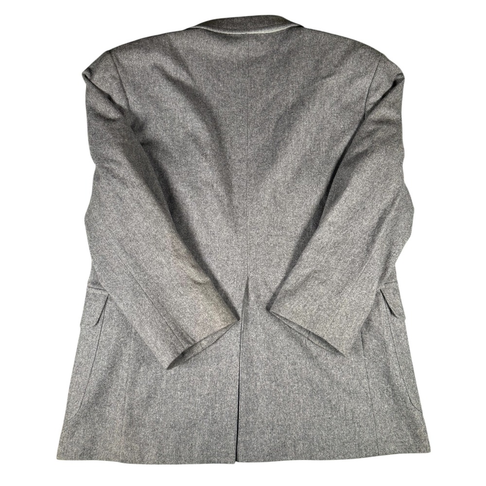 Pendleton Woolen Mills Gray 100% Virgin Wool Blazer Men's Size 44 Coat Jacket - Picture 6 of 8
